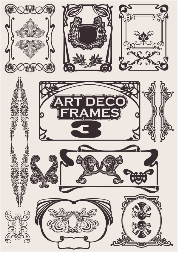 Exquisito fondo patrn decorativo 04 - vector de material