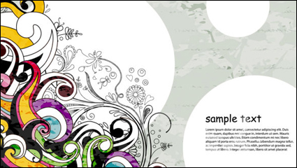 Manera clsica de fondo de 02 - vector de material