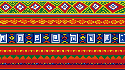 Patrn de colores de fondo - Vector