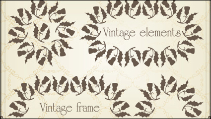 Europea patrn clsico 03 - vector de material