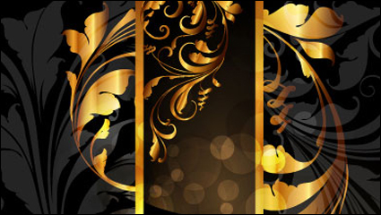 Patrn de oro vector material -4