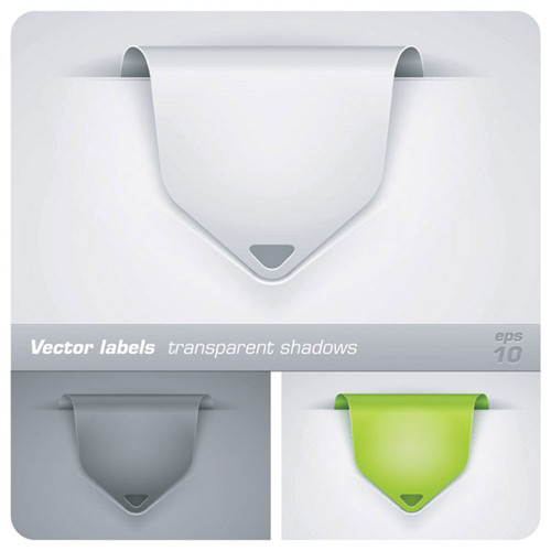 Hermosa bordes decorativos vector de material -2