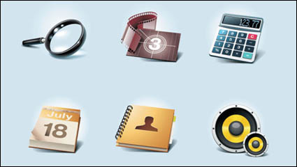 Iconos comunes 02 - vector de material