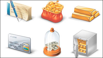 Sitio web de negocios icono 03 - vector de material