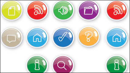 Exquisita iconos 06 - vector de material