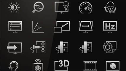 Tecnologa icono 02 - vector de material