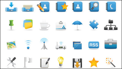 Icono hermoso y prctico 01 - Vector