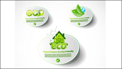 Respetuoso del medio ambiente bajo en carbono vida icono vector material -1