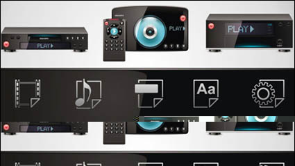 Tecnologa icono de 01 - vector