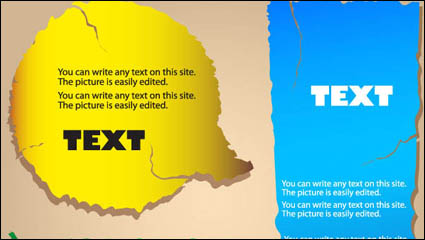 Fractura de la textura de la etiqueta de color 02 - vector