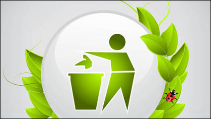 El icono verde de 02 - vector