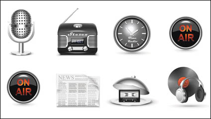 Icono de la categora Audio - vector