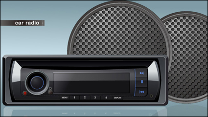 Car Audio -3 vectorial