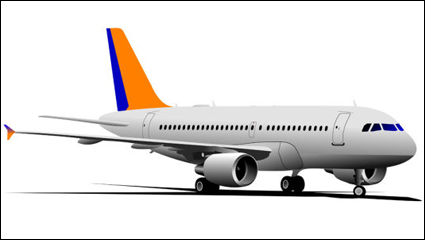 Aviones realista 04 - vector de material
