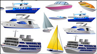 Barcos - material de vectores