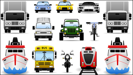 Transporte material de vectores