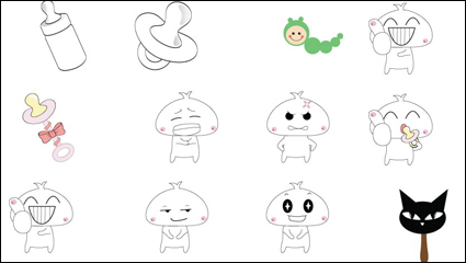 Bonito -3 vector de material