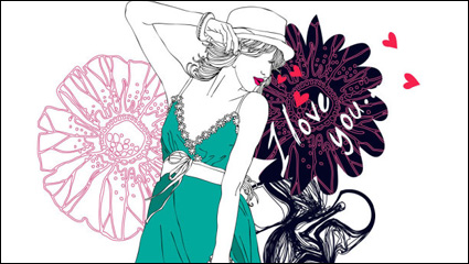 Moda y Belleza - vector