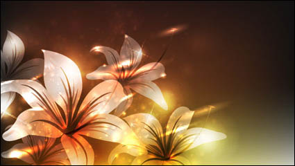 Sinfona de flores vector material -2