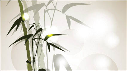 Tinta vector material de bamb