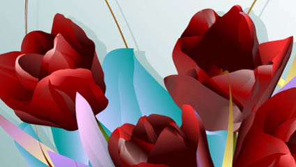 Vector Rosa 04 - vector
