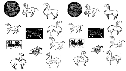 Frotando Animal vector de material