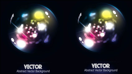 Hermosa Starlight dinmico vector de fondo - 03