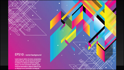 Color de moda bloque fondo vector de material