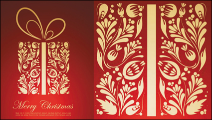 Material de regalo festivo de 02 - vector de material