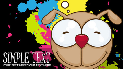 La tendencia de los animales ilustrador 01 - vector de material