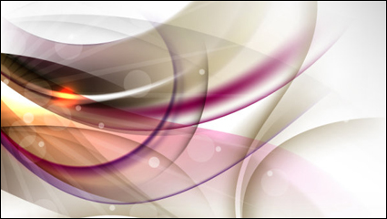 Una hermosa lnea de flujo dinmico fondo 03 - vector de material