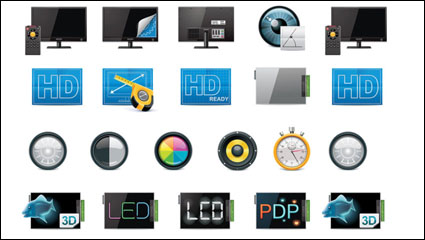 Tecnologa icono de 01 - vector