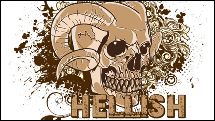 Tendencia camiseta 22 - vector de material