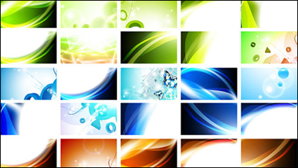 La tarjeta preciosa hermosa 01 - vector de material