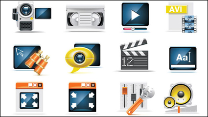 Tecnologa icono 02 - vector material