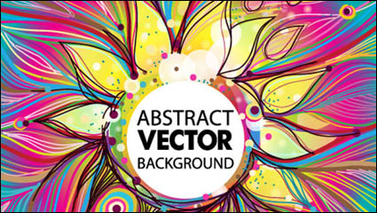Lneas coloridas del patrn 02 - vector de material