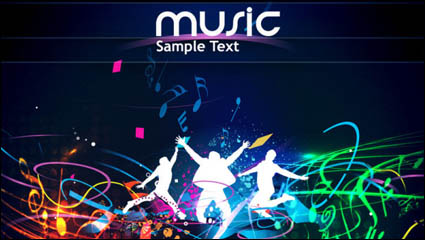 Gorgeous fondo dinmico 05 - vector