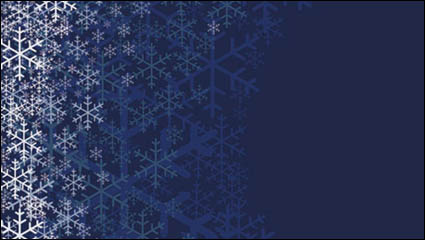 Modelo hermoso copo de nieve de fondo 01 - vector de material