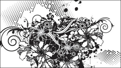 La tendencia de la camiseta 26 - vector de material