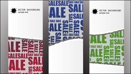 Hermosa tarjeta largo 02 - vector de material