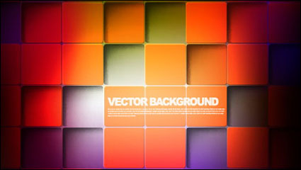 Gorgeous fondo box 01 - vector de material