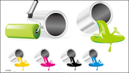 CMYK color 02 - vector de material