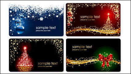 Precioso rbol de Navidad vector material