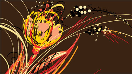 Colorido patrn de lneas 05 - vector de material