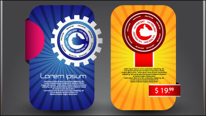 Moda Bandera del Web 02 - vector de material