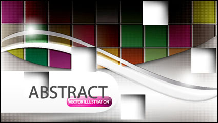 Fondo del cuadro Gorgeous 02 - vector de material