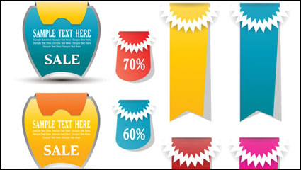 Marca de moda de 05 - vector de material