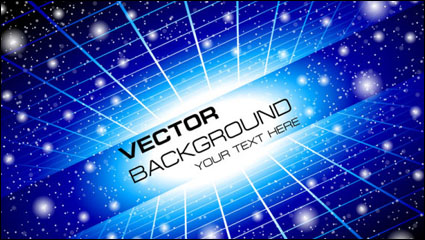 Starry fondo 03 - vector de material