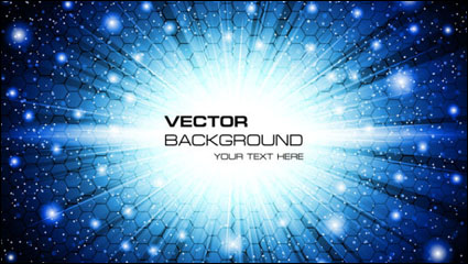 Starry fondo 01 - vector de material