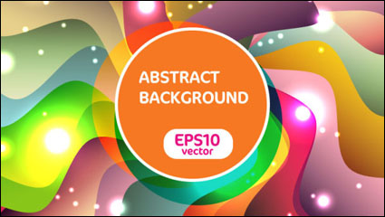 Tendencia Bright fondo de Halo 05 - vector de material